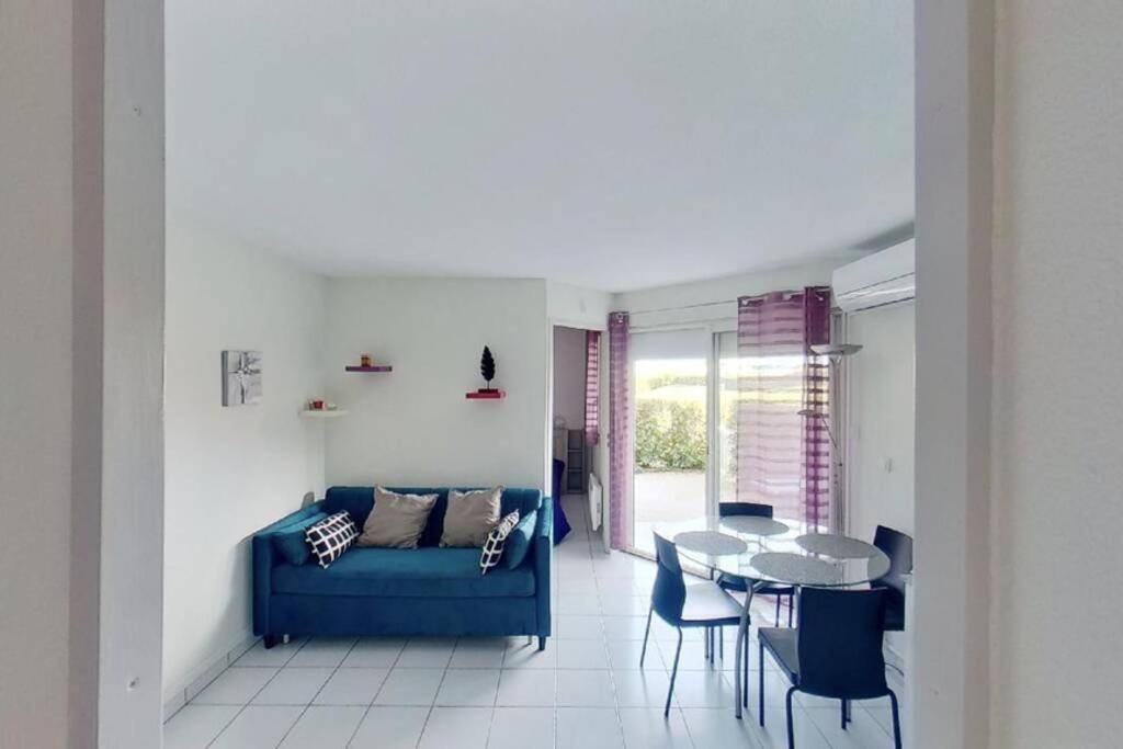 Les Goelettes - Appartement En Rdc Avec Acces Direct A La Plage Saint-Cyprien  Exteriér fotografie