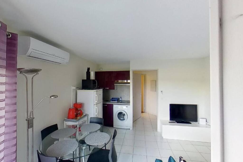 Les Goelettes - Appartement En Rdc Avec Acces Direct A La Plage Saint-Cyprien  Exteriér fotografie